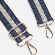 Load image into Gallery viewer, Gold Glitter Navy