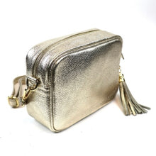 Load image into Gallery viewer, Gold Crossbody Bag