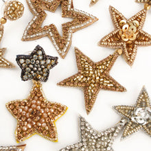 Load image into Gallery viewer, Triple Gold Star Drops