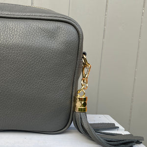 Charcoal Grey Crossbody Bag