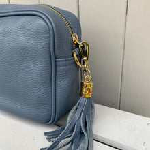 Load image into Gallery viewer, Denim Blue Crossbody Bag