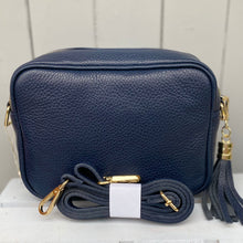 Load image into Gallery viewer, Navy Blue Crossbody Bag