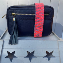 Load image into Gallery viewer, Navy Blue Crossbody Bag