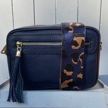 Load image into Gallery viewer, Navy Blue Crossbody Bag