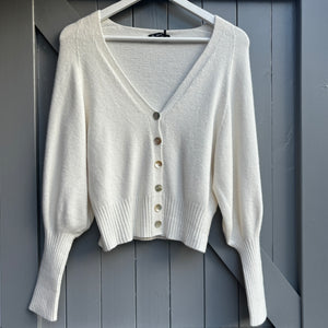 Balloon Sleeve Cardigan