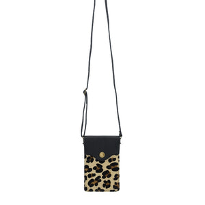 Phone Button Crossbody Bag