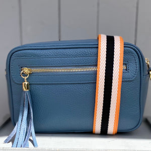 Denim Blue Crossbody Bag