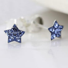 Load image into Gallery viewer, Tiny Crystal Star Earring
