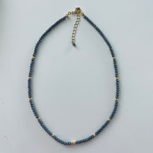 Load image into Gallery viewer, Beaded Necklace Grey
