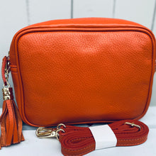 Load image into Gallery viewer, Orange Crossbody Bag

