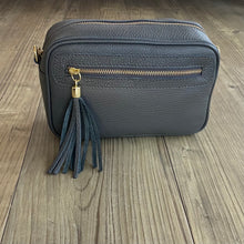 Load image into Gallery viewer, Dark Grey Crossbody Bag
