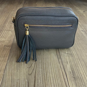 Dark Grey Crossbody Bag