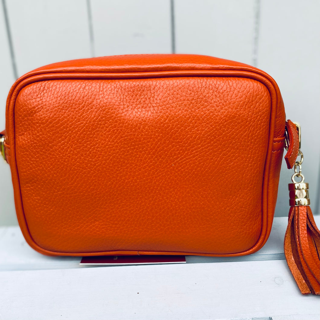 Orange Crossbody Bag