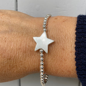 Beaded Star Bracelet