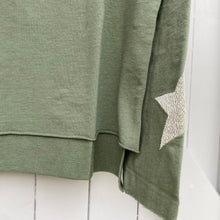 Load image into Gallery viewer, Star Cuff Jersey Top
