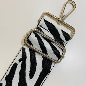 Bag Strap Zebra (silver)