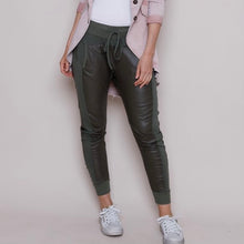 Load image into Gallery viewer, Faux Leather Ultimate Jogger
