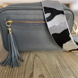 Dark Grey Crossbody Bag