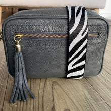 Load image into Gallery viewer, Dark Grey Crossbody Bag
