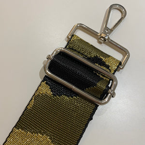 Bag Strap Khaki/Gold Camo (silver)